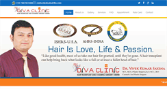 Desktop Screenshot of divahairlko.com